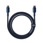 USB-C - USB-C kábel, Baseus Tungsten Gold, 100W, 1m (kék)