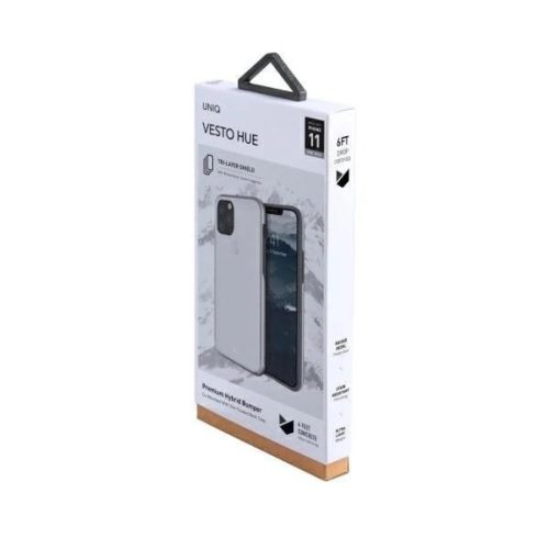 Uniq Vesto Hue tok iPhone 11 Pro Max - átlátszó és ezüst