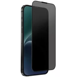   Uniq Optix Privacy edzett üveg iPhone 15 Pro-hoz applikátorral üvegfólia