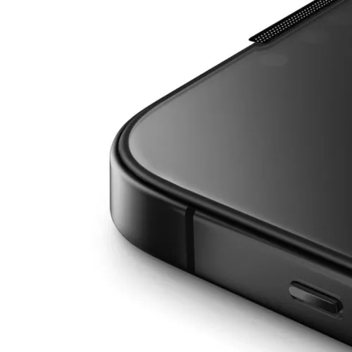 Uniq Optix Privacy üvegfólia iPhone 15 Pro Max-hoz applikátorral