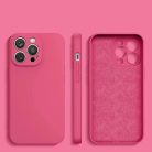 iPhone 14 Plus szilikon tok fuchsia