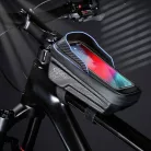 Tech-Protect V2 biciklis táska 1l kapacitással - fekete