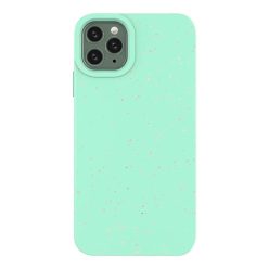   Eco Case tok iPhone 11 Pro Max-hoz, szilikon tok, menta színű