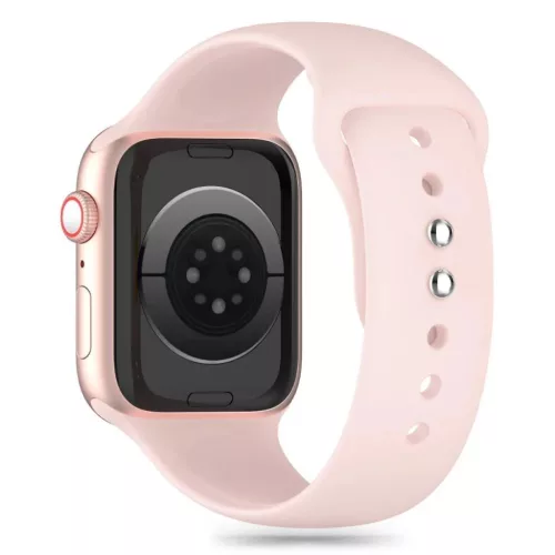 Tech-Protect Silicone szíj Apple Watch 4 / 5 / 6 / 7 / 8 /  9 / 10 / 11 / SE (38 / 40 / 41 mm) - Pink