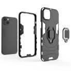 Ring Armor tok iPhone 14-hez páncélozott mágneses tartó gyűrűvel fekete