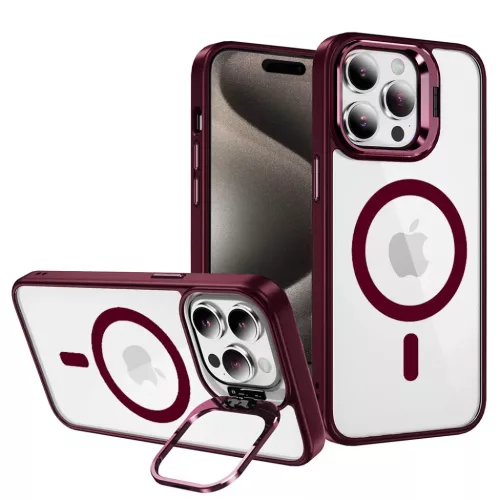 Tel Protect Kickstand Magsafe tok iPhone 11 burgundy