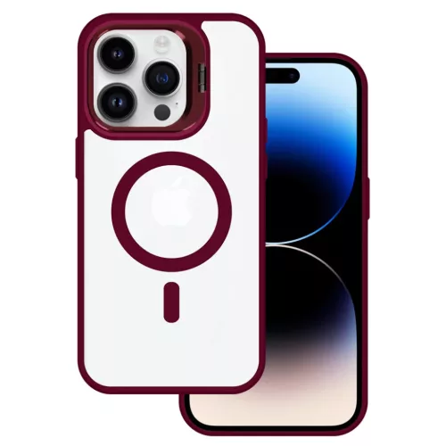Tel Protect Kickstand Magsafe tok iPhone 11 burgundy