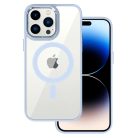 Tel Protect Mágneses Átlátszó tok iPhone 11 Pro Max Világoskék