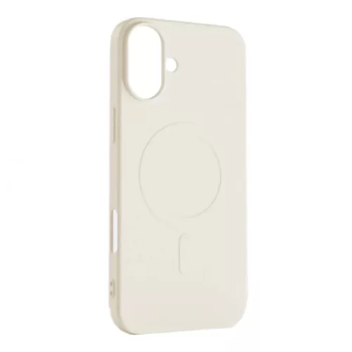 Liquid Silicone tok MagSafe iPhone 16 Pro - beige