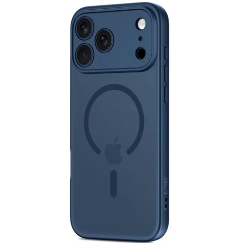 iPhone 17 Pro Max Matte Mély Kék tok