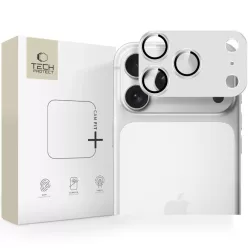   iPhone 17 Pro Tech-protect Camfull Fit+ kameravédő ezüst színben üvegfólia