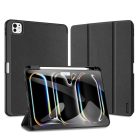Dux Ducis Domo fliptok és smart book iPad Pro 11" 2024 - fekete