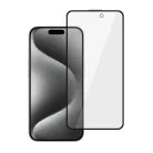 10X Privacy Titanium üvegfólia iPhone 15 Pro Maxra