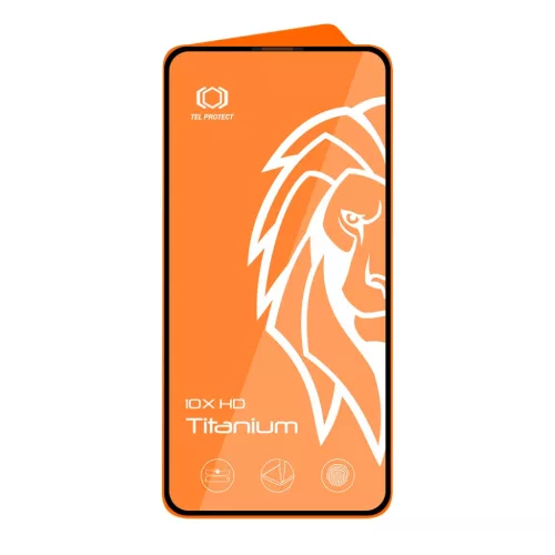 10X HD Titánium edzett üveg Iphone 14 üvegfólia