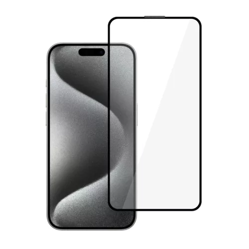 10X HD Titanium ütésálló üvegfólia iPhone 15 Pro Max-hoz