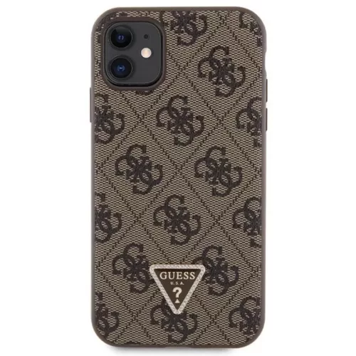 Guess GUHCN61P4TDSCPW tok iPhone 11 - Barna Crossbody 4G Metal Logo