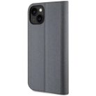 Karl Lagerfeld KLBKP14SSANKCPG iPhone 14 6,1" fliptok ezüst/ezüst Saffiano Karl & Choupette