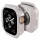 Apple Watch Ultra 1 / 2 / 3 (49 mm) bézs Spigen Rugged Armor tok