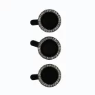 Tempered Glass HARD DIAMOND kamera üvegfólia Samsung Galaxy S24 fekete (3 darabos lencse)