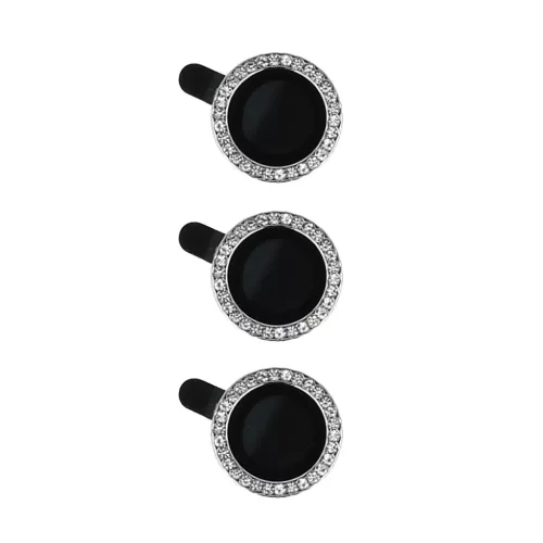 Tempered Glass HARD DIAMOND kamera (LENS) Samsung Galaxy S24 ezüst (lencse 3 darab) üvegfólia