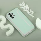 PIANO fliptok Samsung Galaxy A35 5G-hez világoszöld