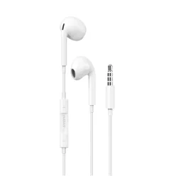   Dudao fülbe helyezhető fejhallgató 3.5mm minijack csatlakozóval fehér (X14PRO)