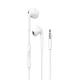 Dudao fülbe helyezhető fejhallgató 3.5mm minijack csatlakozóval fehér (X14PRO)