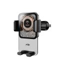 Dudao F19 autós tartó vezeték nélküli töltővel - fekete