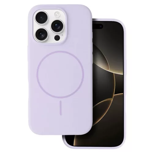 Magsafe Slim Silicone iPhone 17 Air tok lila