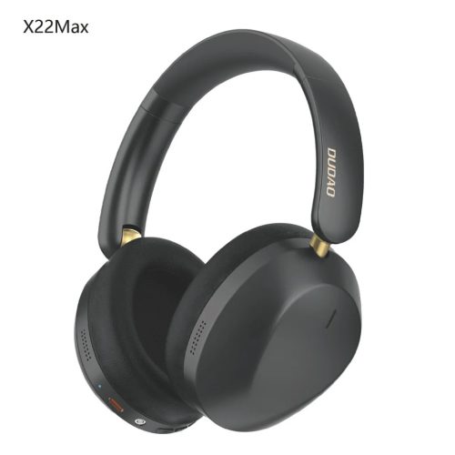 Dudao X22 Max Vezeték nélküli On-Ear Bluetooth Fejhallgató ANC-vel - Fekete
