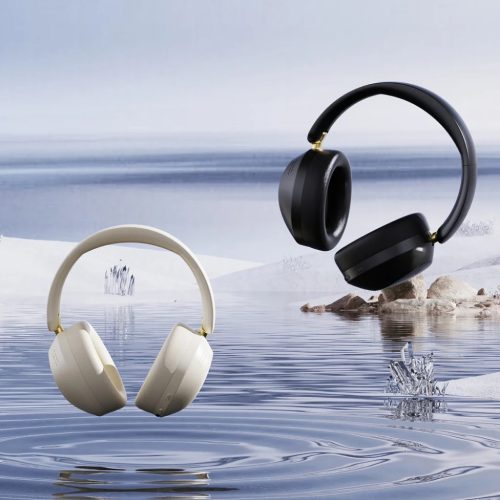 Dudao X22 Max Vezeték nélküli On-Ear Bluetooth Fejhallgató ANC-vel - Bézs