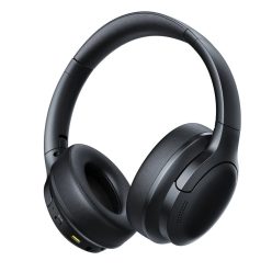  Baseus Bass BH1 Lite Wireless On-Ear Bluetooth 6.0 Headphones - Black