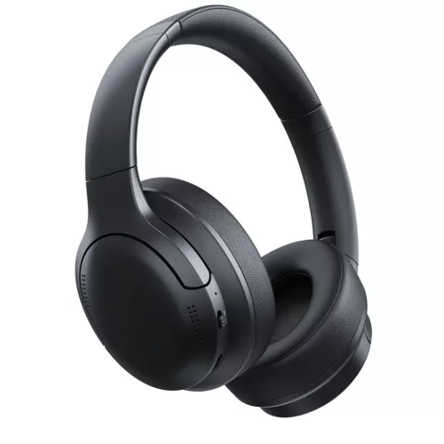 Baseus Bass BH1 Lite Wireless On-Ear Bluetooth 6.0 Headphones - Black