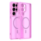 Samsung Galaxy S25 Ultra Pink Techsuit HaloFrost II MagSafe tok