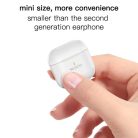 Yesido - Wireless Fülhallgató (TWS17) - Bluetooth V5.1-gyel, félig fülbe helyezhető kialakítással, 200mAh, Type-C - Fehér