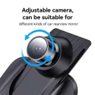 Yesido - Visszapillantó tükör Dash Cam-mel (KM24) - Carplay, Android Auto, AirPlay, BT5.2, Állítható kamera - Fekete