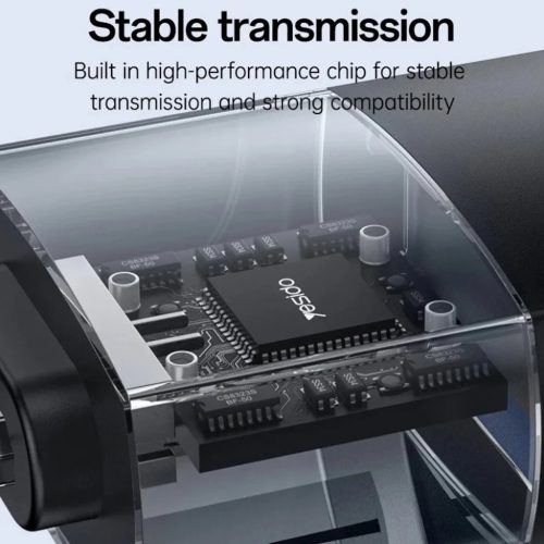 OTG Adapter (GS31) - Type-C to USB, QC18W, Aluminum Alloy, Plug&Play - Szürke Yesido