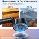 Yesido Autós tartó (C266) - Mágneses N52, műszerfalra, 360 fokos talp, teleszkópos karos befogó, egyedi kialakítás, 4.7-7.2 inch - Fekete