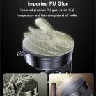 Yesido - Autós tartó (C263) - Mágneses, műszerfalra/szélvédőre, 360°, teleszkópos rögzítőkar, univerzális - Fekete