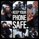 SAFE by PanzerGlass újrahasznosított TPU tok iPhone 15 Pro Max - átlátszó tok