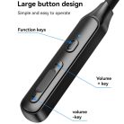 Yesido - Wireless Earbuds (YSP21) - Mágneses, nyakpánt kialakítású, Bluetooth V5.3, 280mAh, Type-C - Fekete