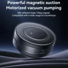 Yesido Autós tartó vezeték nélküli töltéssel (C223) - kijelzőhöz, elektromos vákuumzárral, MagSafe támogatással, USB-C, kicsi - Fekete