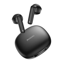   Yesido Vezeték nélküli fülhallgató (TWS25) Mikrofonnal, Bluetooth V5.3, Érintésvezérlés, Fél-in-ear kialakítás, 250mAh - Fekete