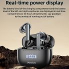 Yesido TWS23 Wireless Fülhallgató - Zajszűréssel, Érintésvezérléssel, Bluetooth V5.3, Fülbe helyezhető kialakítással, 300mAh - Fekete