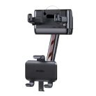 Autós tartó Yesido (C265) - Állítható több irányban, 360°-os forgatható, rugós csipesz, visszapillantó tükörhöz - Fekete