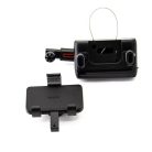 Autós tartó Yesido (C265) - Állítható több irányban, 360°-os forgatható, rugós csipesz, visszapillantó tükörhöz - Fekete