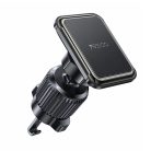 Autós telefontartó Yesido (C245) - Mágneses, légrostélyra szerelhető, továbbfejlesztett rögzítő, szabad forgatási szög - Fekete