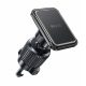 Autós telefontartó Yesido (C245) - Mágneses, légrostélyra szerelhető, továbbfejlesztett rögzítő, szabad forgatási szög - Fekete