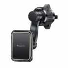 Yesido Car Holder (C244) - Mágneses, légbefúvóhoz, Fejlesztett klipsszel, Szabadon forgatható szög, N42 mágnesek - Fekete