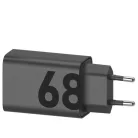 Motorola TurboPower 68W fali töltő + USB-C kábel 6.5A fekete